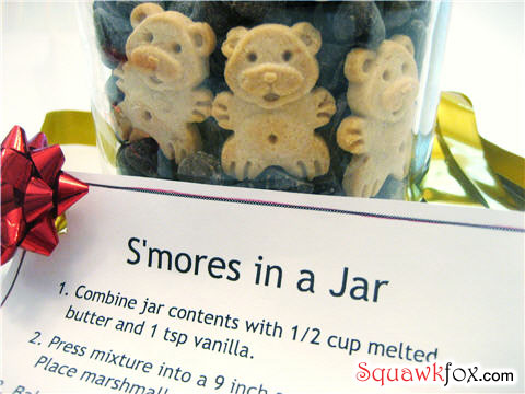 Recipes for food gift jars