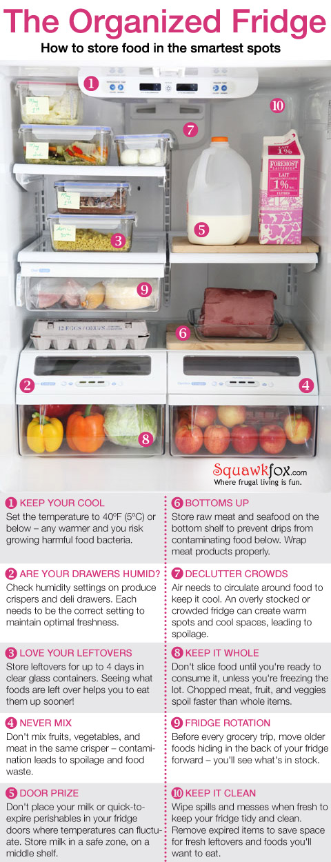 The Best Way To Organize Your Refrigerator Squawkfox