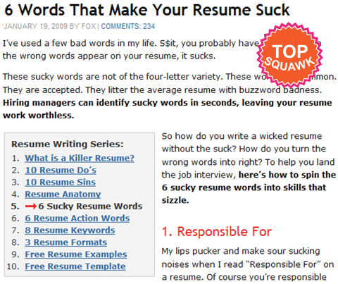 free resume examples
