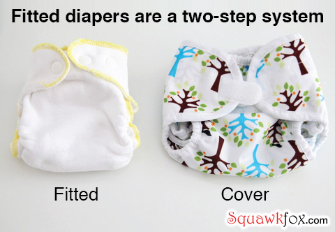 fitted cloth diaper wrap