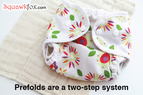 prefold cloth diapers