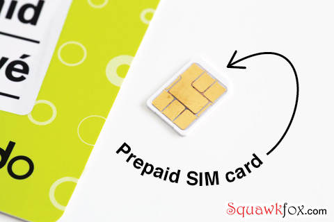 prepaid sim card