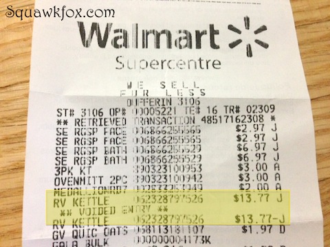 walmart receipt