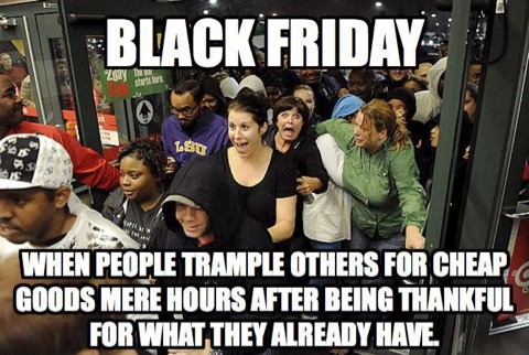 Black Friday is stupid