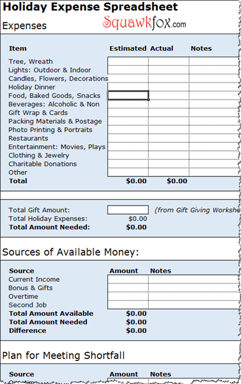 expense-tracking-spreadsheet