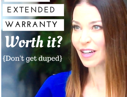Don’t get duped into buying an extended warranty